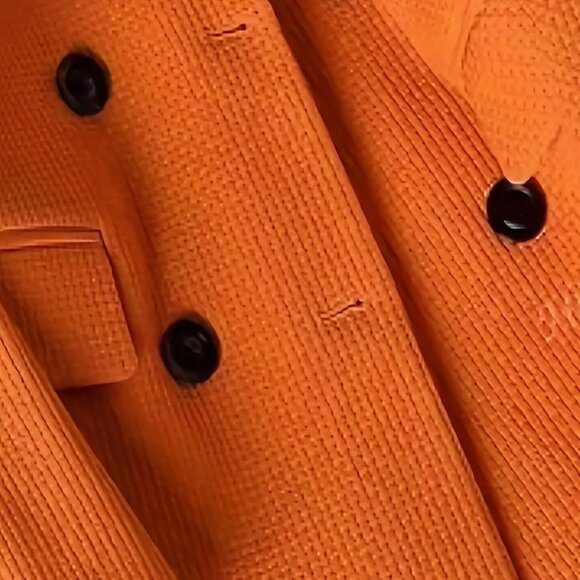 Double-Breasted Textured Blazer - Picture 2 of 4